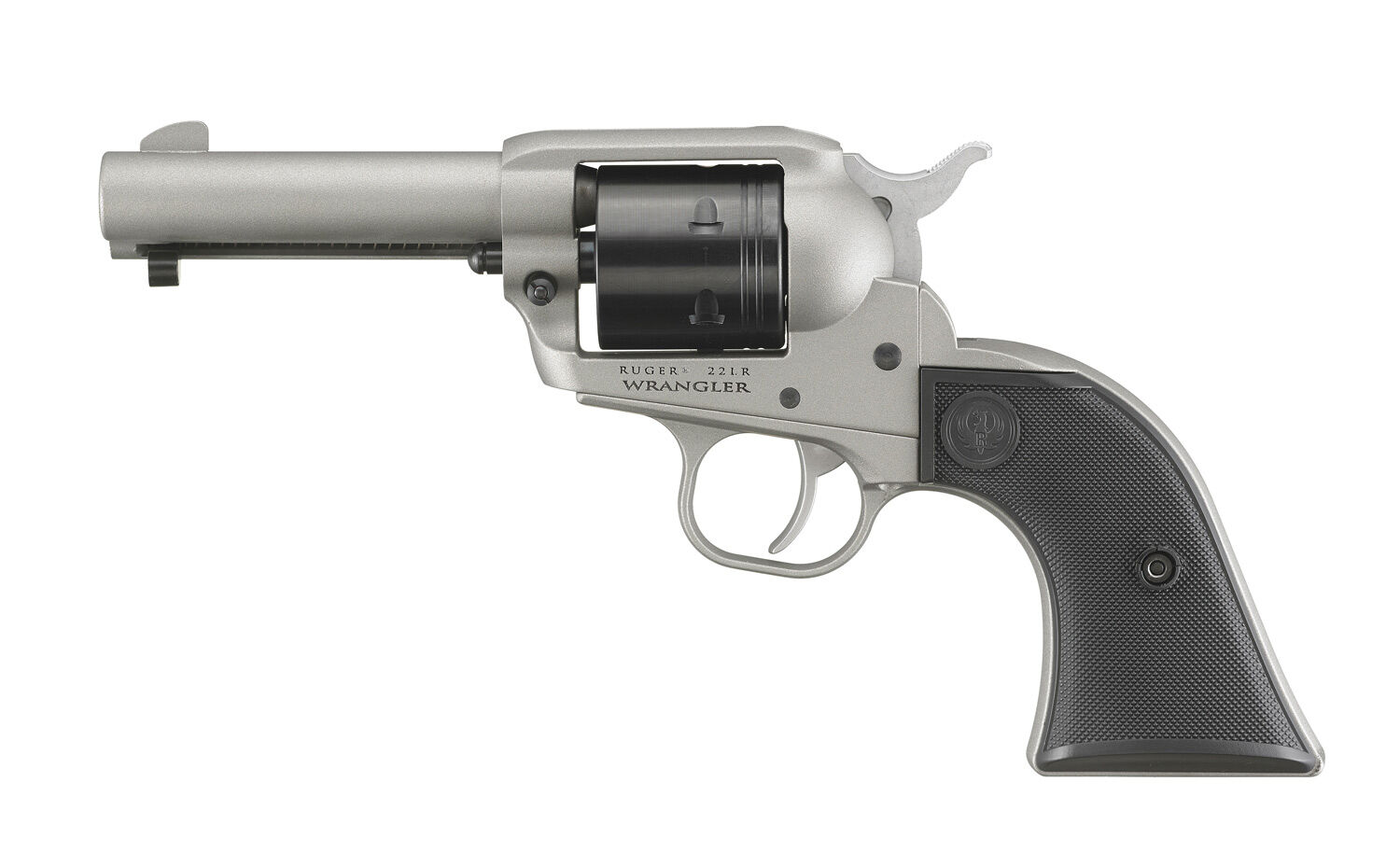 Ruger Wrangler .22 LR 3.75" Silver/Black 6-Shot Revolver