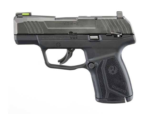 Ruger MAX-9 CA Approved 9mm Sub Compact Pistol With Manual Safety, 10-Rd