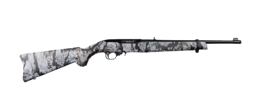 Ruger 10/22 Kryptek Skyfall .22 LR 18.5" Camo Semi-Auto Rifle, 10-Rd