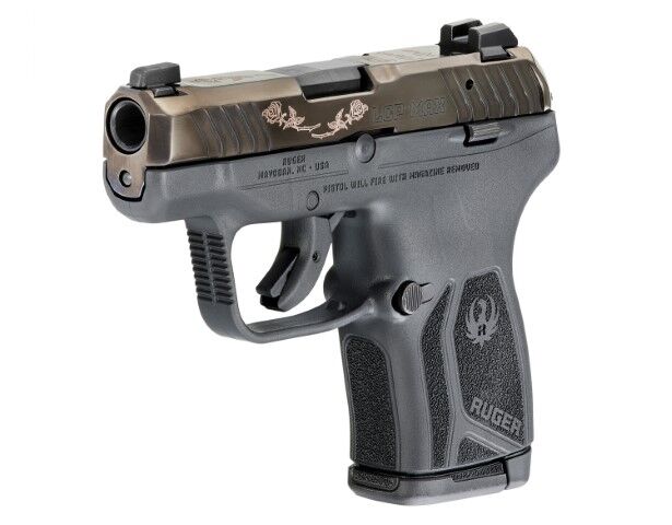 Ruger LCP Max .380 Auto Micro Compact Rose Pistol, 10-Rd