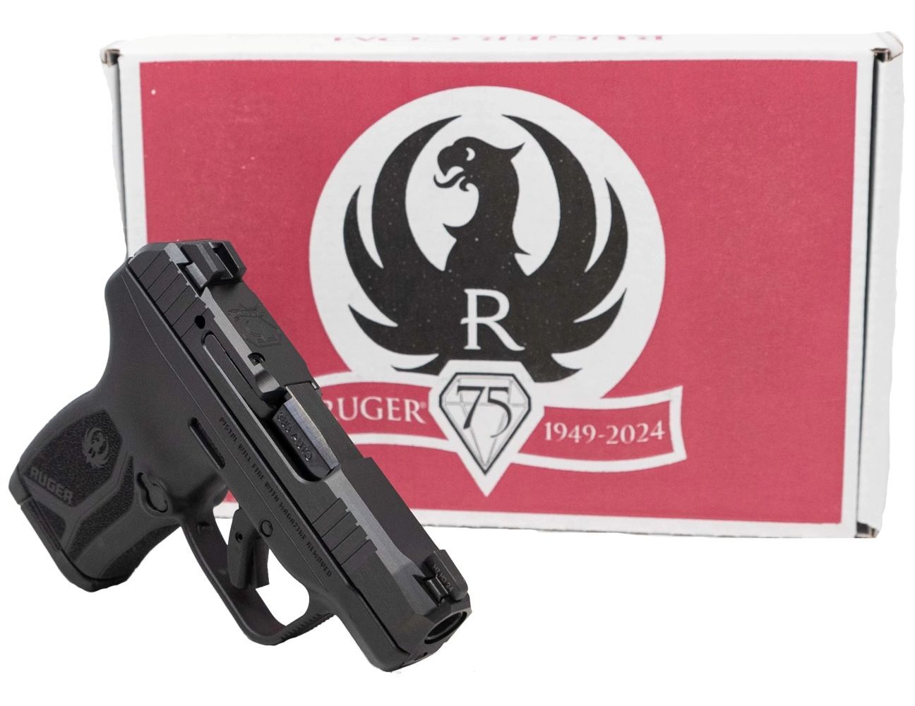 Ruger LCP Max 75th Anniversary .380 Auto Micro Compact Pistol, 10-Rd