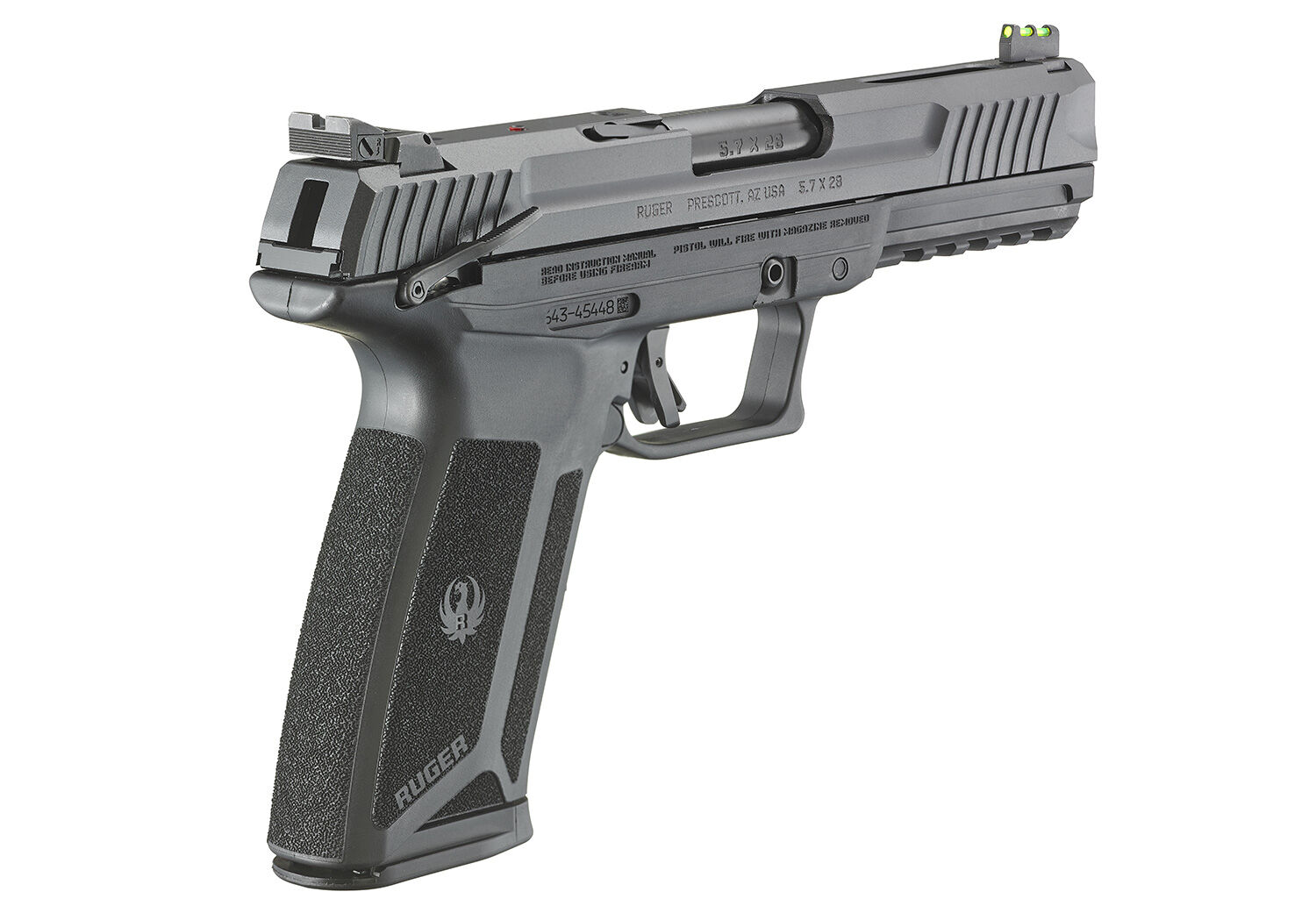 Ruger-5.7 5.7x28mm Full Size Optics Ready Pistol, 20-Rd