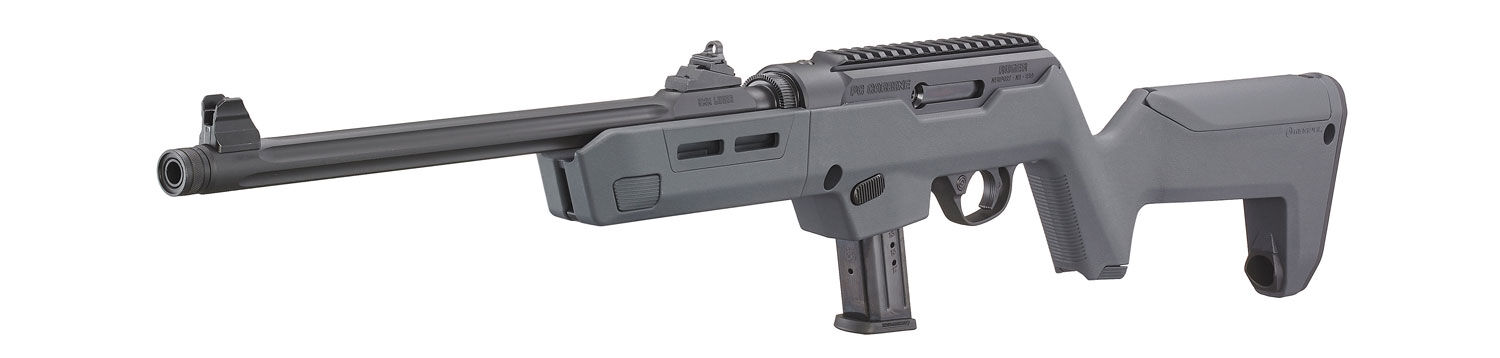 Ruger PC Carbine 9mm 16.12" Magpul Stealth Gray Backpacker Semi-Auto PCC Rifle, 17-Rd