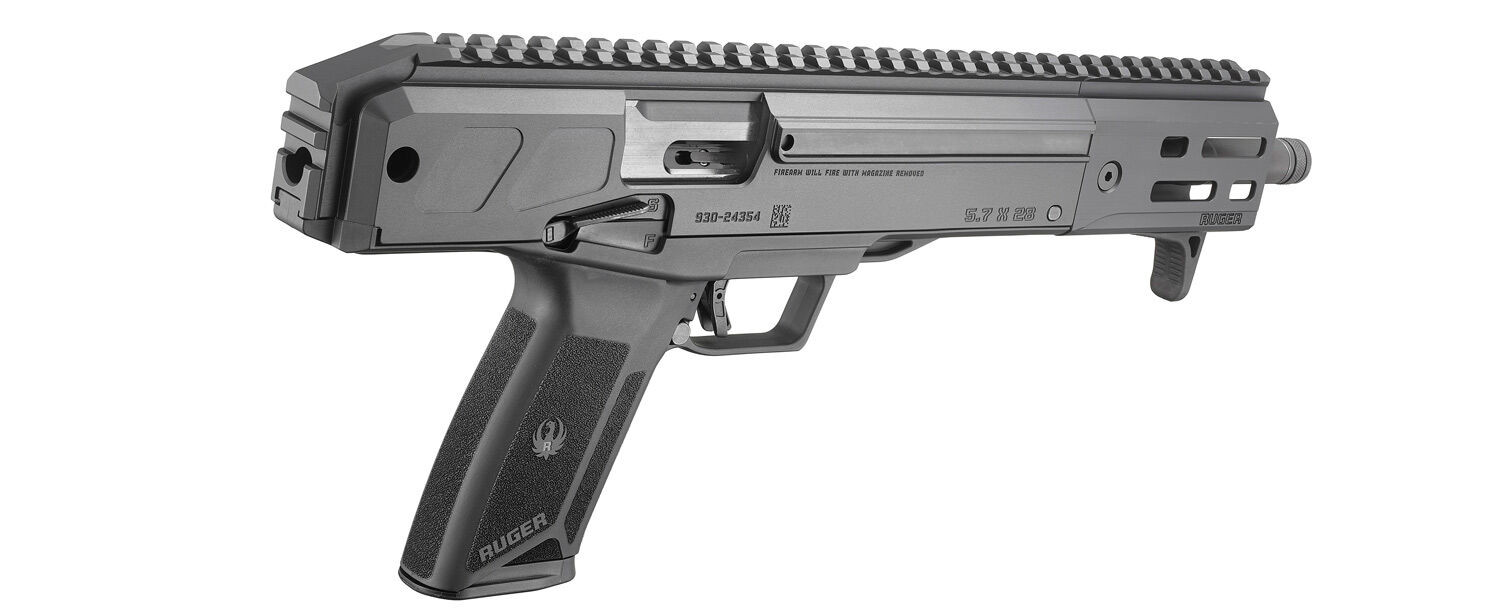 Ruger LC Charger 5.7x28mm 10.3" Semi-Auto PCC Pistol, 20-Rd