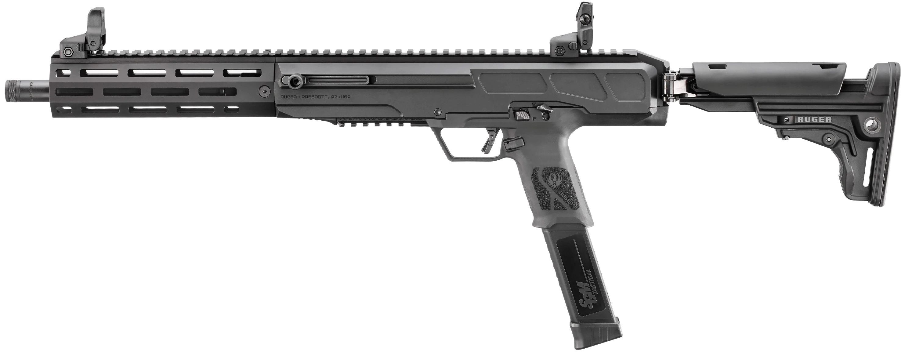 Ruger LC Carbine 10mm Auto 16.25'' Semi-Auto PCC Rifle, 30-Rd