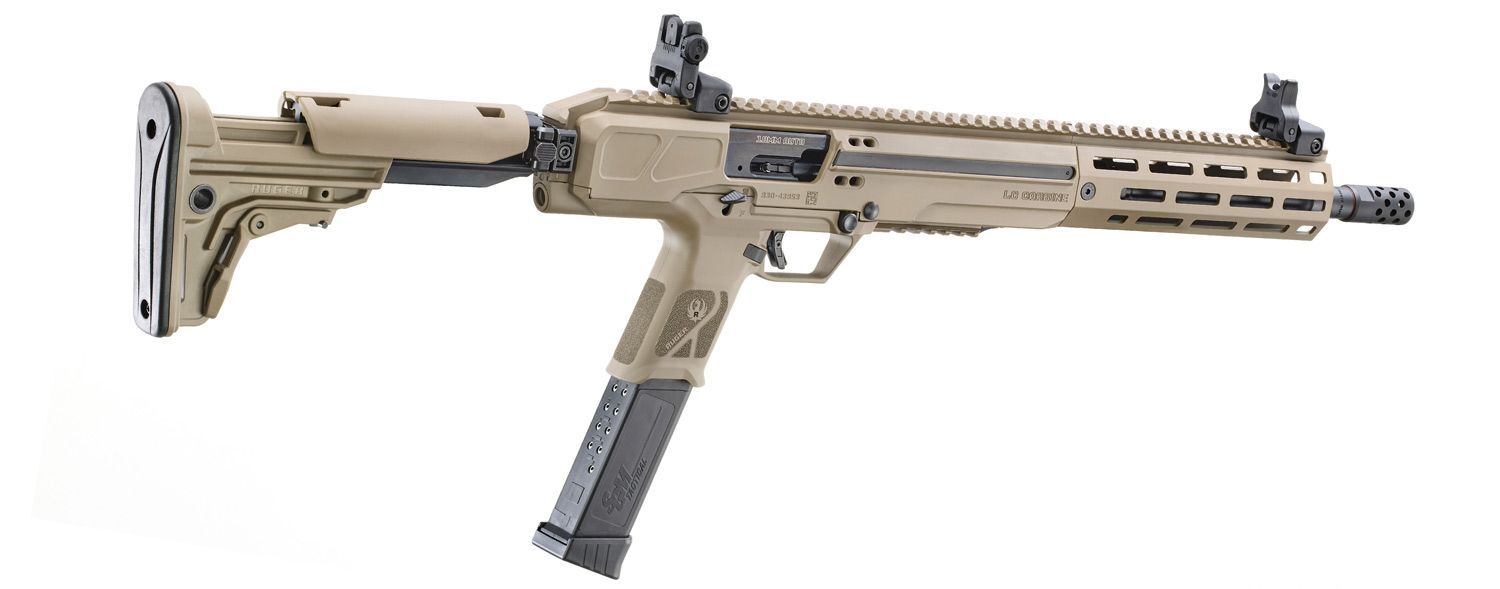 Ruger LC FDE 10mm Auto 16.25" Carbine, 30-Rd