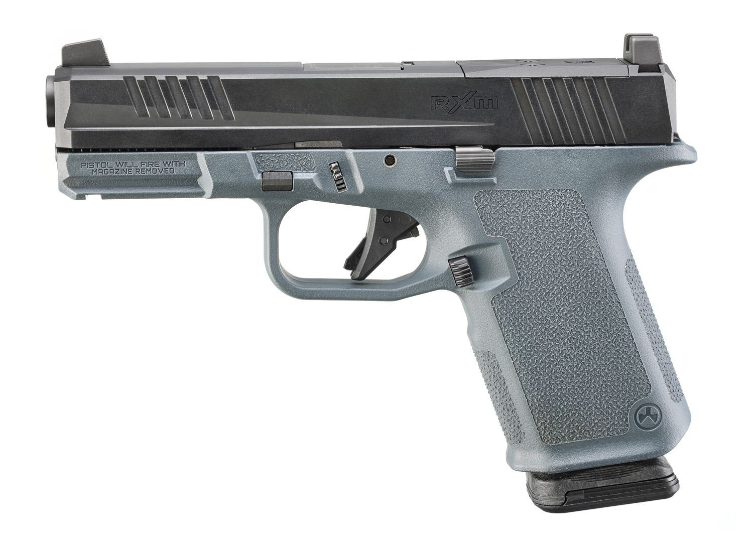 Ruger RXM 9mm Gray Compact Pistol, 10-Rd