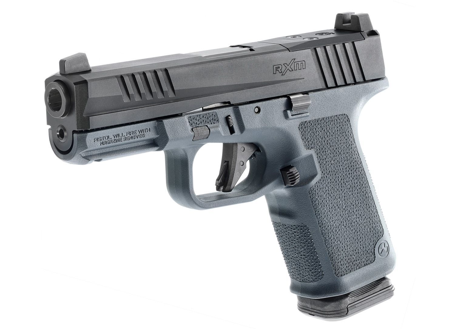 Ruger RXM 9mm Gray Compact Pistol, 10-Rd