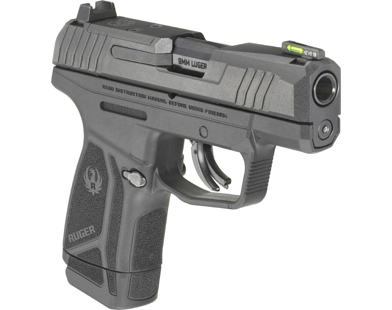 Ruger MAX-9 Optics Ready 9mm Micro-Compact Pistol with Manual Safety, 12-Rd