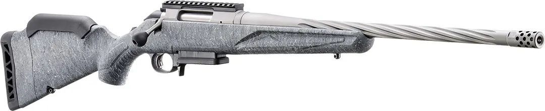 Ruger American Gen II Standard .243 Win 20'' Gray Splatter Bolt Action Rifle, 3-Rd