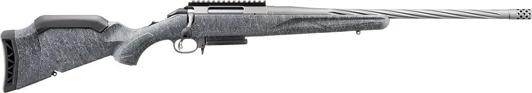 Ruger American Gen II Standard .243 Win 20'' Gray Splatter Bolt Action Rifle, 3-Rd