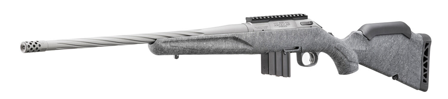Ruger Grey Splatter American Generation II Rifle, 5-Rd
