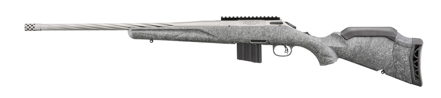 Ruger Grey Splatter American Generation II Rifle, 5-Rd