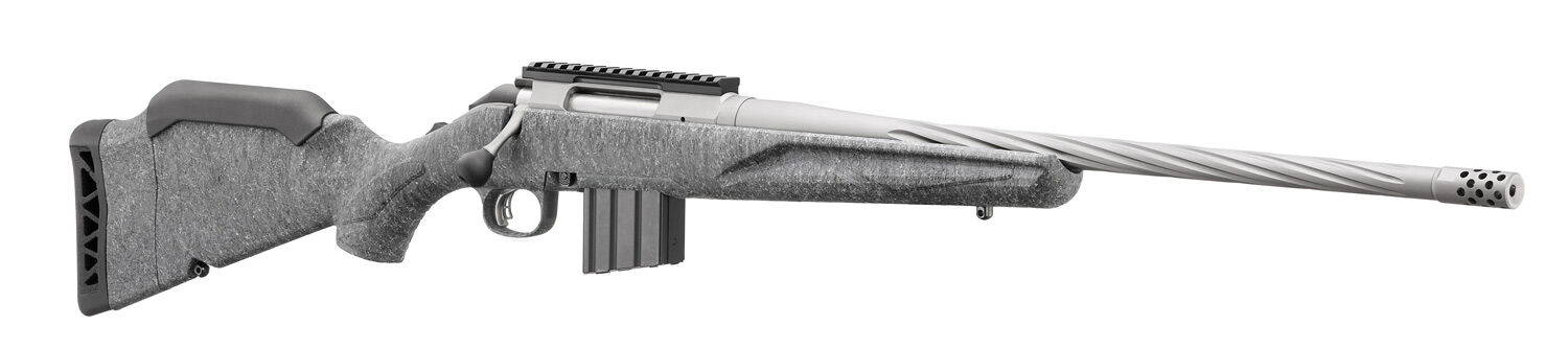 Ruger Grey Splatter American Generation II Rifle, 5-Rd