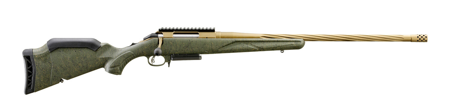 Ruger American Rifle Generation II Predator .308 Win 22'' Green Bronze Bolt Action Rifle, 3-Rd