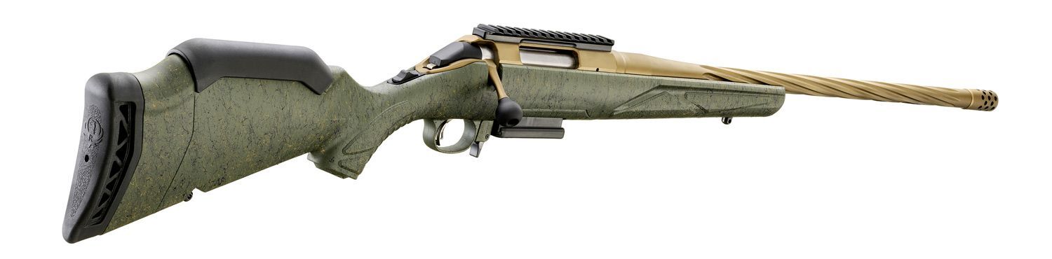 Ruger American Rifle Generation II Predator .243 Win 22'' Green Bronze Bolt Action Rifle, 3-Rd