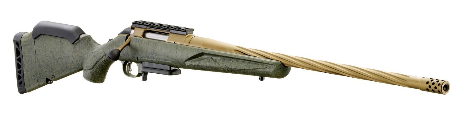 Ruger American Rifle Generation II Predator .243 Win 22'' Green Bronze Bolt Action Rifle, 3-Rd