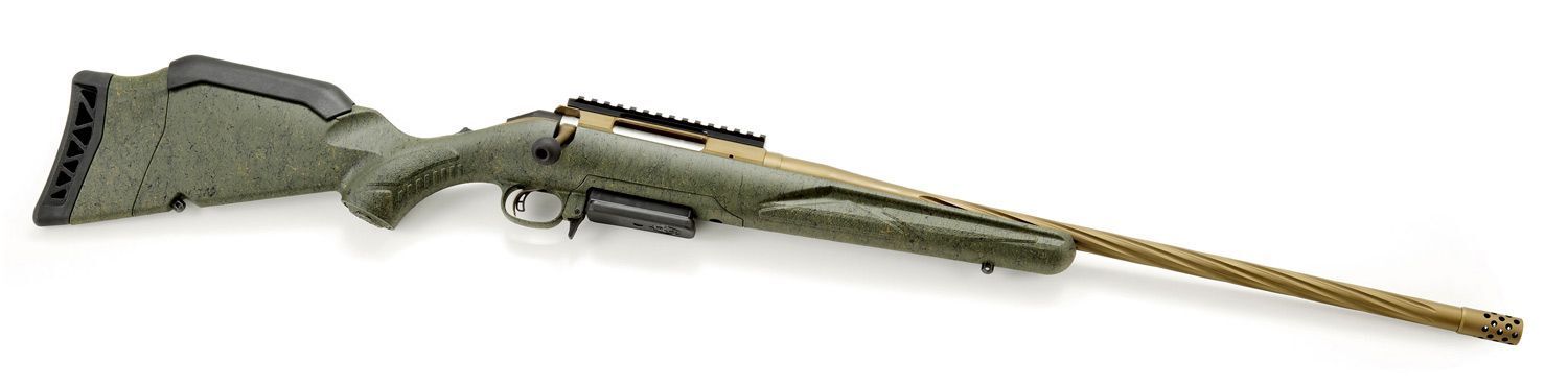 Ruger American Rifle Generation II Predator .243 Win 22'' Green Bronze Bolt Action Rifle, 3-Rd