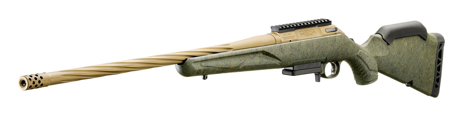 Ruger American Rifle Generation II Predator 6mm Creedmoor 22'' Green Bronze Bolt Action Rifle, 3-Rd