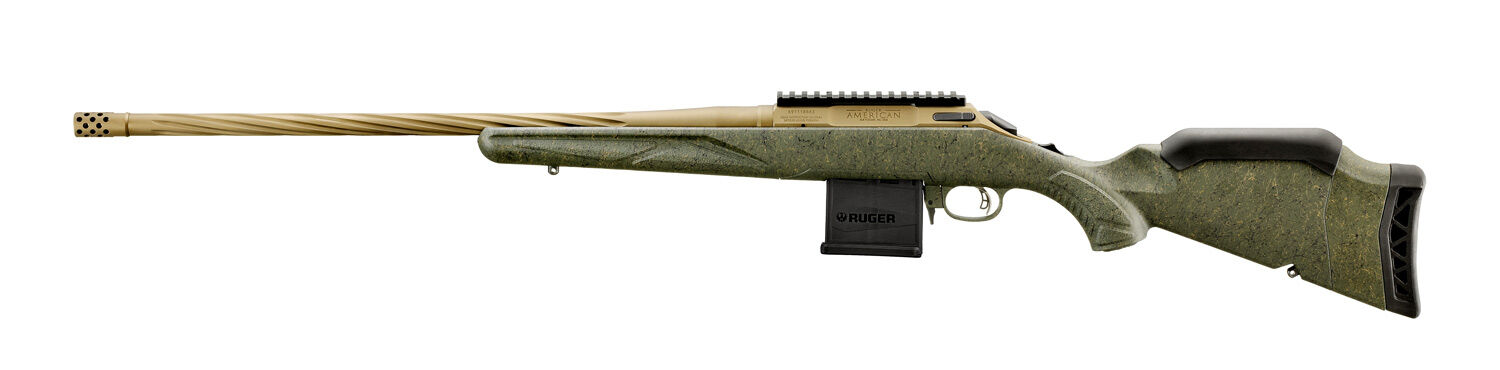 Ruger American Rifle Generation II Predator .204 Ruger 22'' Green Bronze Bolt Action Rifle, 10-Rd