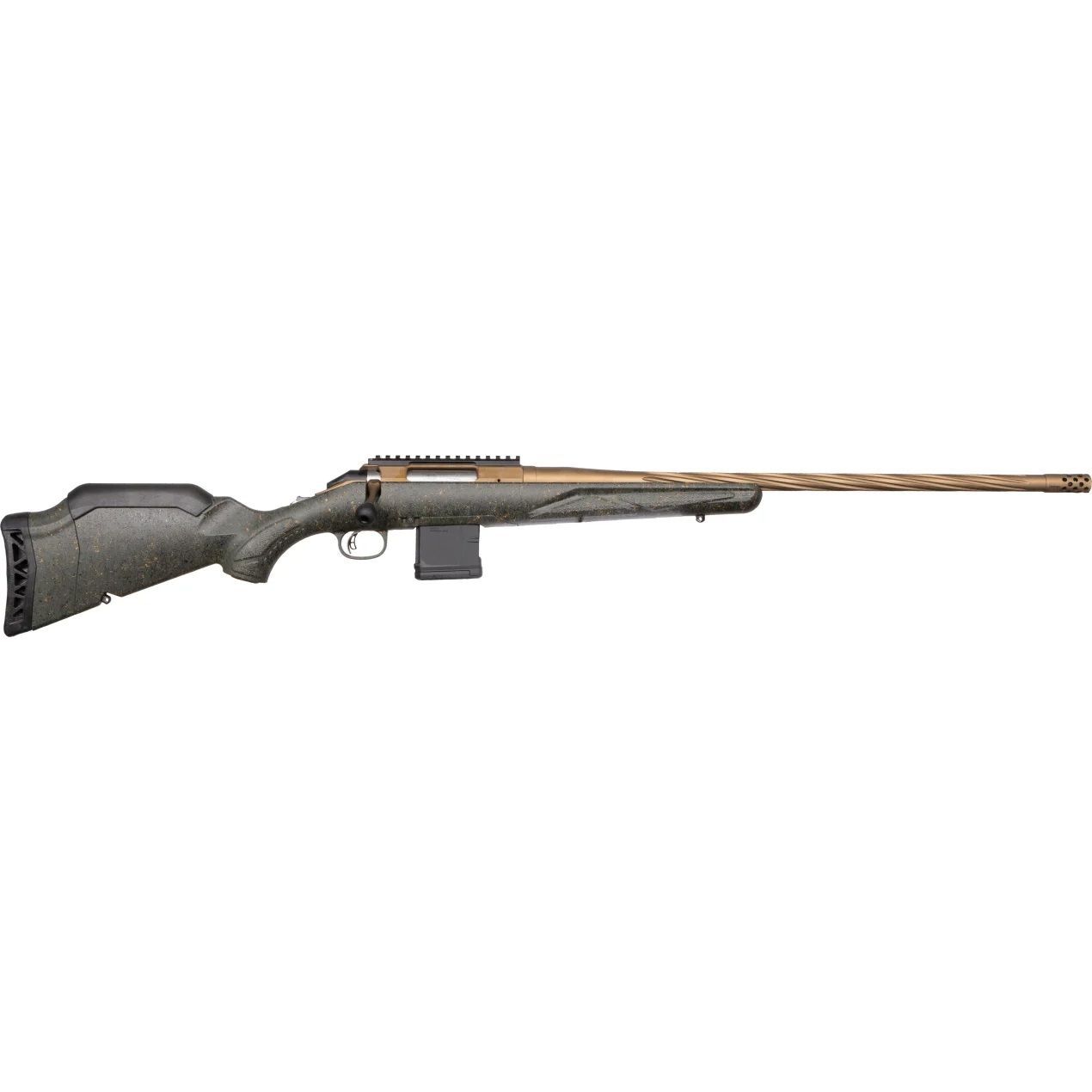 Ruger American Gen II Predator .223 Rem 22'' Burnt Bronze Cerakote Bolt Action Rifle, 10-Rd
