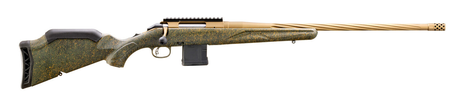 Ruger American Rifle Generation II Predator .223 Rem 22'' Green Bronze Bolt Action Rifle, 10-Rd