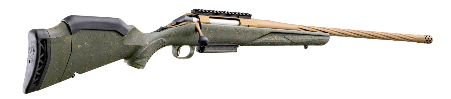 Ruger American Rifle Generation II Predator .300 Win Mag 22'' Green Bronze Bolt Action Rifle, 3-Rd