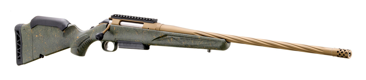 Ruger American Rifle Generation II Predator .300 Win Mag 22'' Green Bronze Bolt Action Rifle, 3-Rd