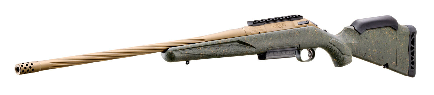 Ruger American Rifle Generation II Predator 7mm PRC 22'' Green Bronze Bolt Action Rifle, 3-Rd