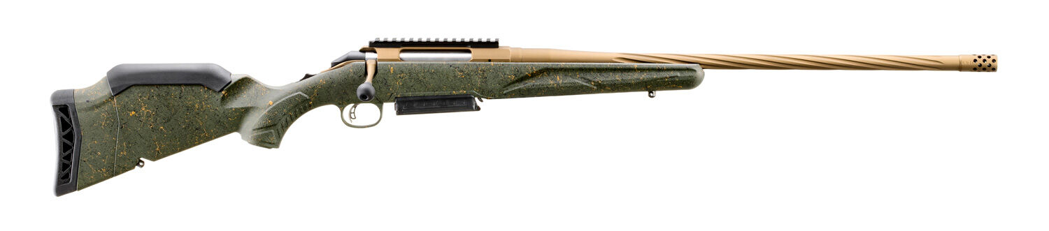 Ruger American Rifle Generation II Predator 7mm PRC 22'' Green Bronze Bolt Action Rifle, 3-Rd