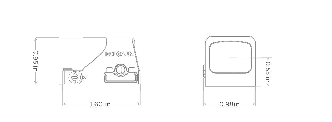 Holosun HE507K-GR X2 Green Dot Sight