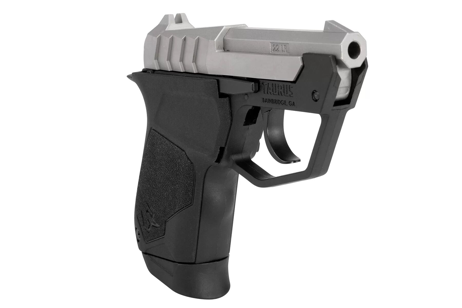 Taurus 22 TUC .22 LR Stainless Steel Micro-Compact Double Action Only Pistol, 9-Rd
