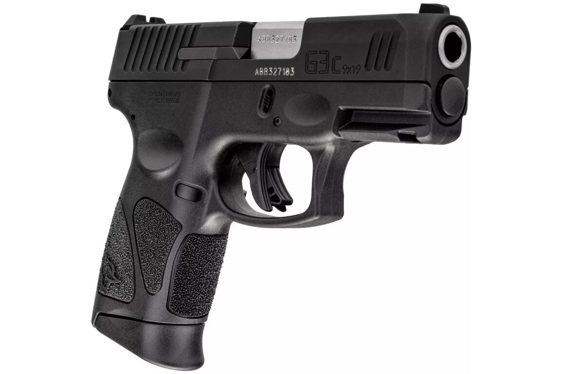 Taurus G3C 9mm Compact Pistol With Manual Safety, 12-Rd