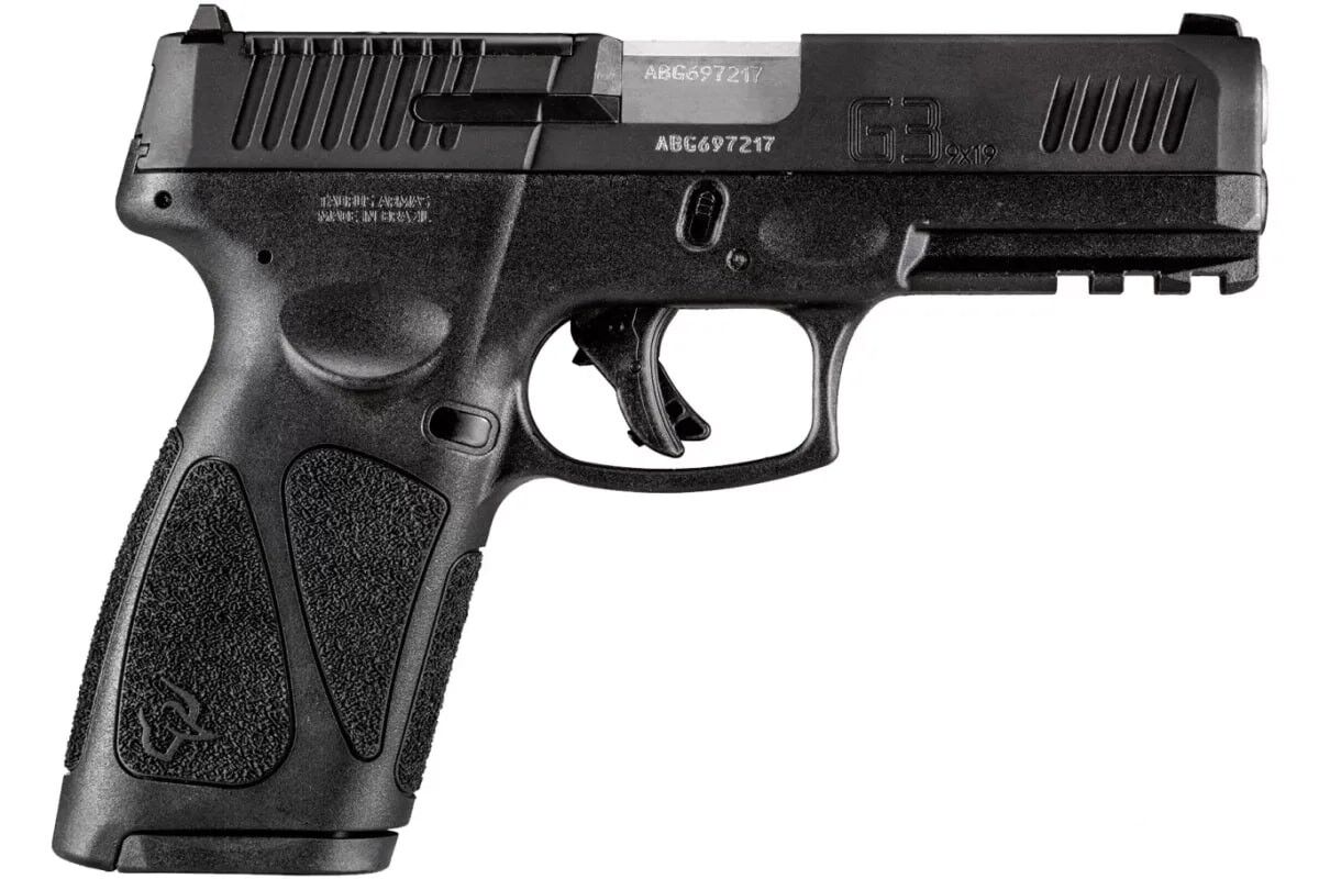 Taurus G3c T.O.R.O. 9mm Compact Optics Ready Pistol With Manual Safety, 12-Rd