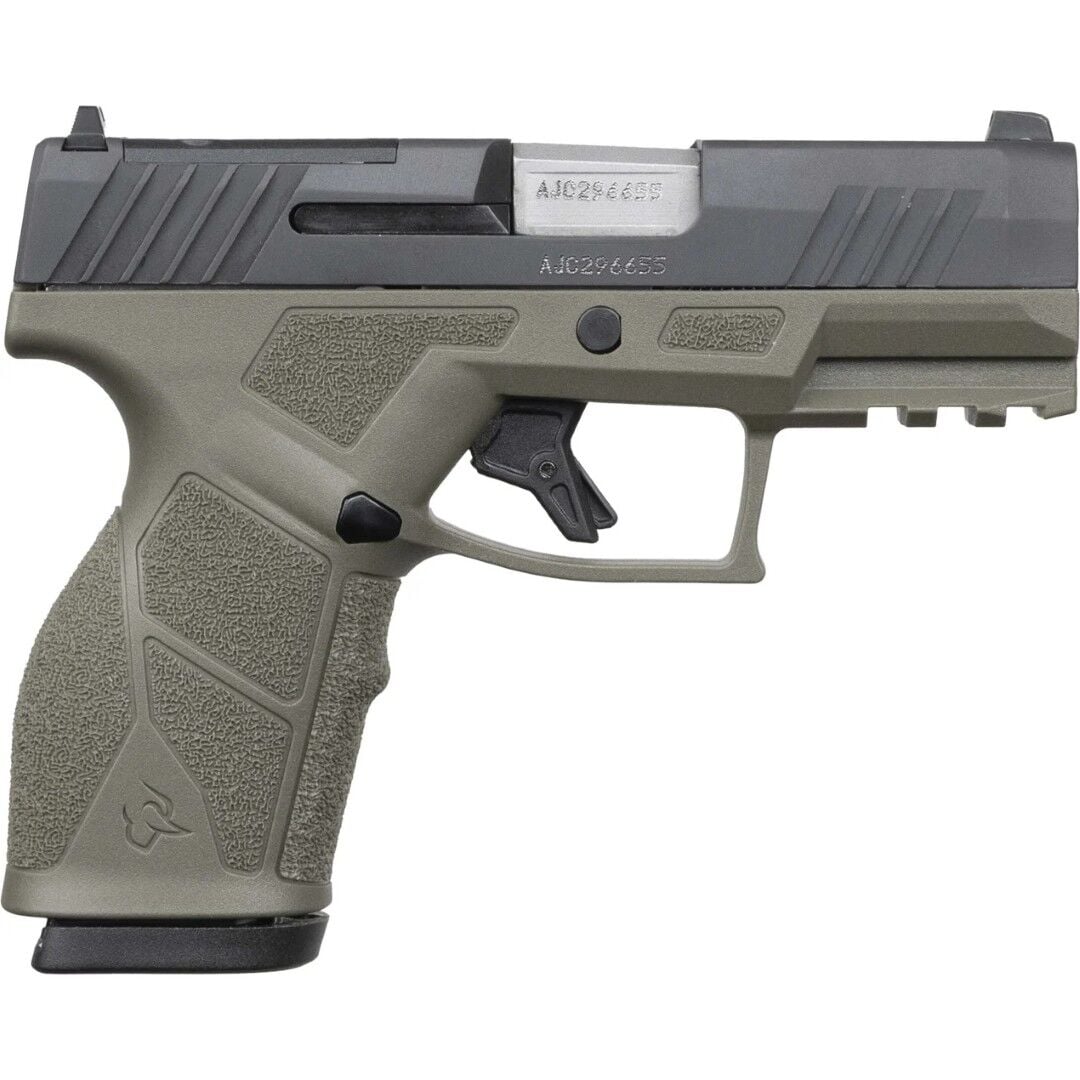 Taurus GX2 Toro 9mm Compact 3.38" Pistol, OD Green/Black, 13 rd.