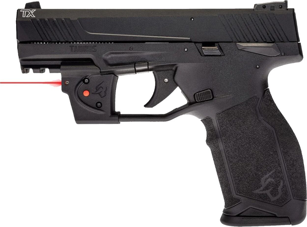 Taurus TX 22 .22 LR Compact Pistol With Manual Safety & Laser, 13-Rd