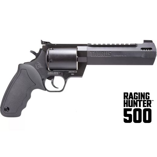 Taurus Black Raging Hunter 500 S&W Magnum Pistol, 5-Rd