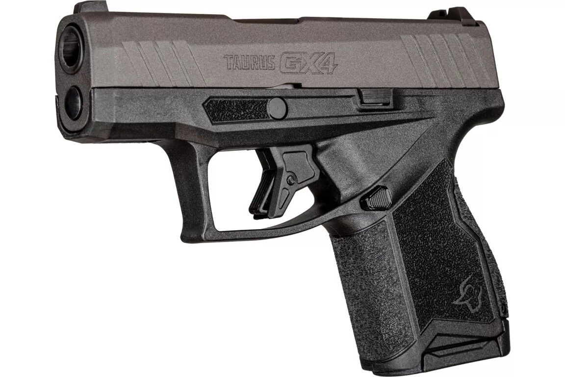 Taurus GX4 Black 9mm Luger Micro-Compact Pistol, 11-Rd