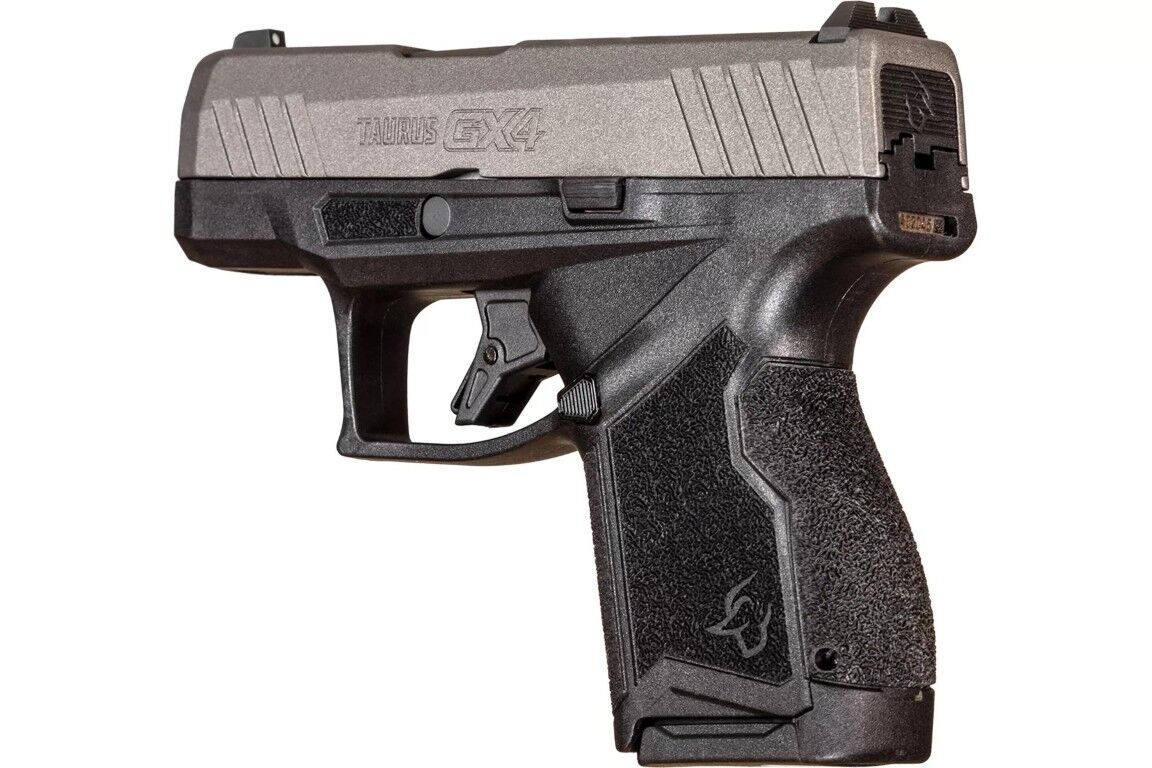 Taurus GX4 Black 9mm Luger Micro-Compact Pistol, 11-Rd