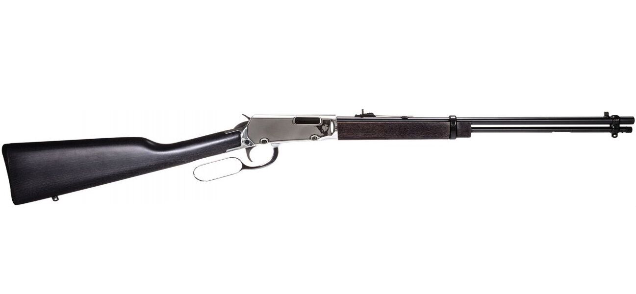 Rossi Rio Bravo .22 LR 18" Black/Nickel Lever Action Rifle, 15-Rd