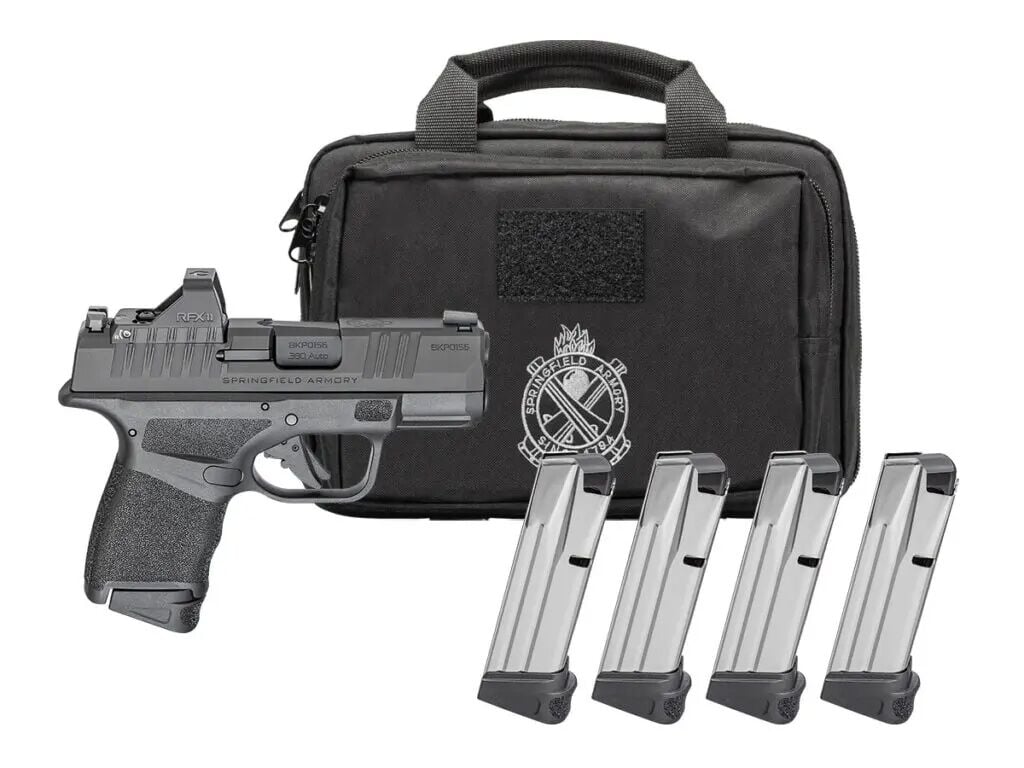 Springfield Armory Hellcat OSP 9mm Micro Compact Optics Ready Pistol Gear Pac, 13 rd.