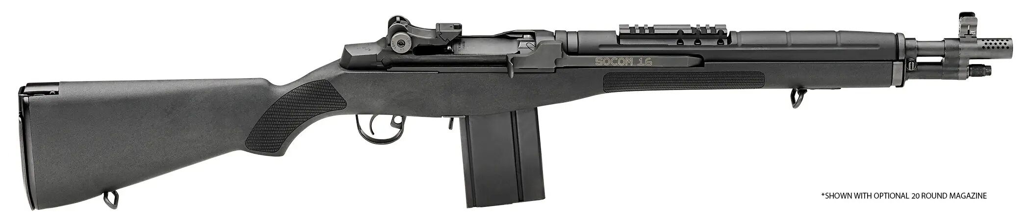 Springfield Armory M1A Socom .308 Win 16.25" Semi-Auto Rifle, 10-Rd