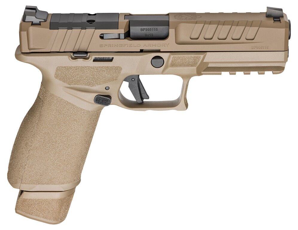Springfield Armory Echelon 4.5F 9mm Full Size FDE Optics Ready Pistol, 20-Rd