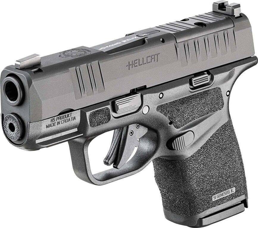 Springfield Armory Hellcat OSP 9mm Micro Compact Optics Ready Pistol Gear Up Bundle, 10-Rd