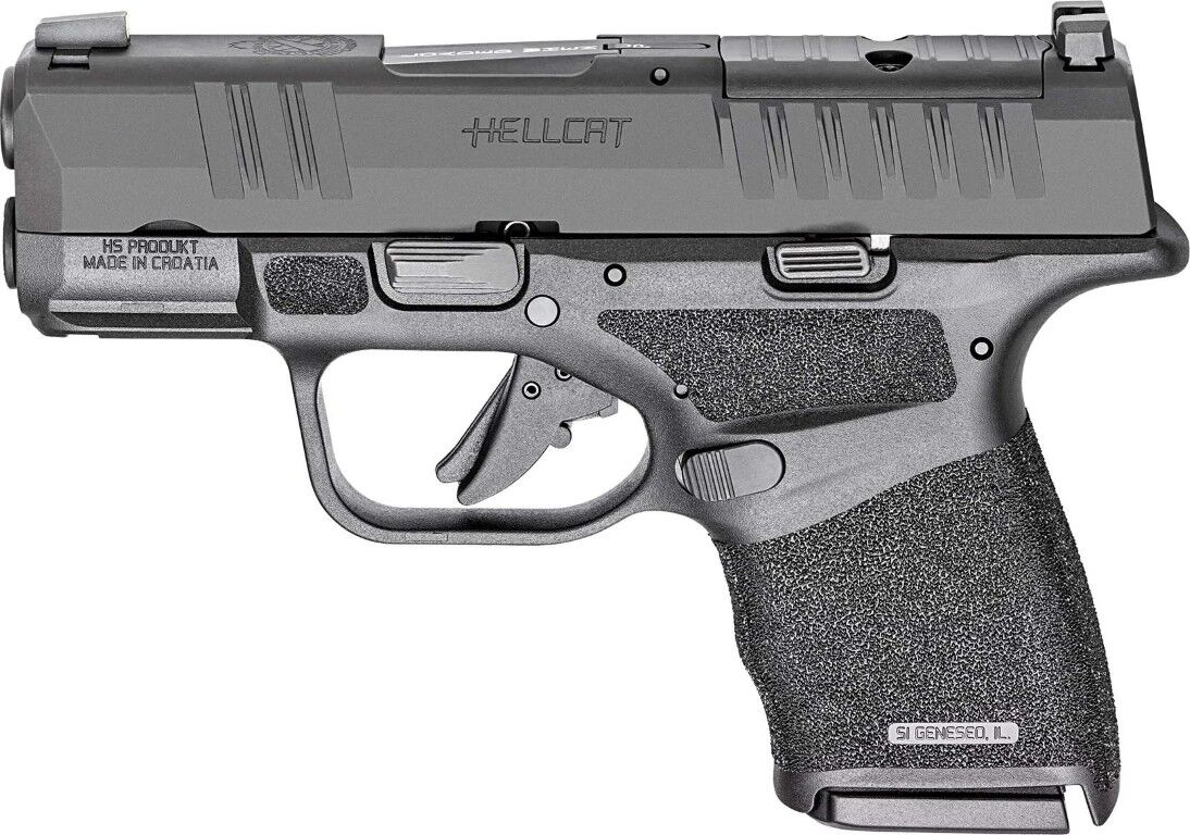 Springfield Armory Hellcat OSP 9mm Micro Compact Optics Ready Pistol Gear Up Bundle, 10-Rd