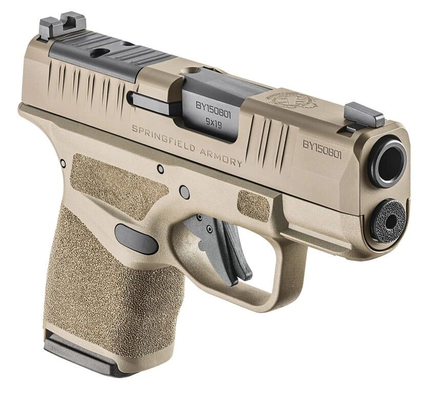 Springfield Armory Hellcat OSP 9mm Micro Compact FDE Optics Ready Pistol, 13-Rd