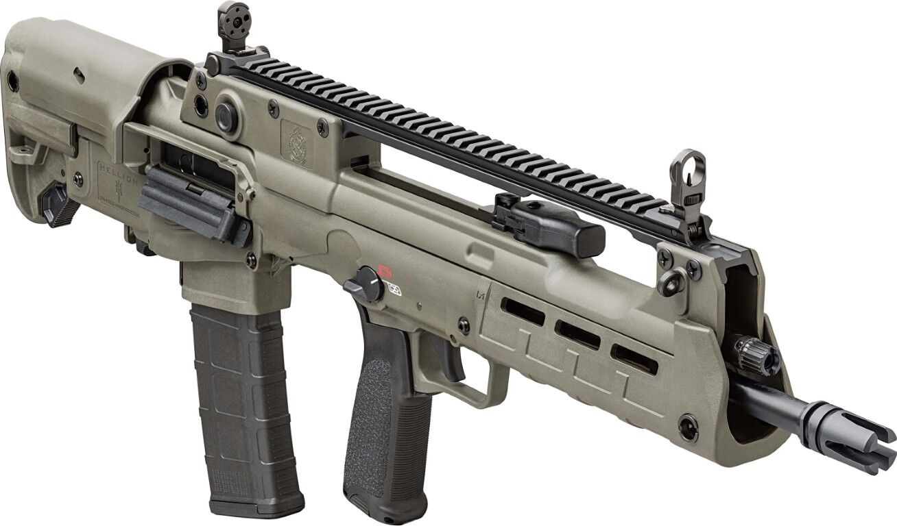 Springfield Armory Hellion 5.56 NATO 16" OD Green Semi-Auto Bullpup Rifle Gear Up Bundle, 30-Rd