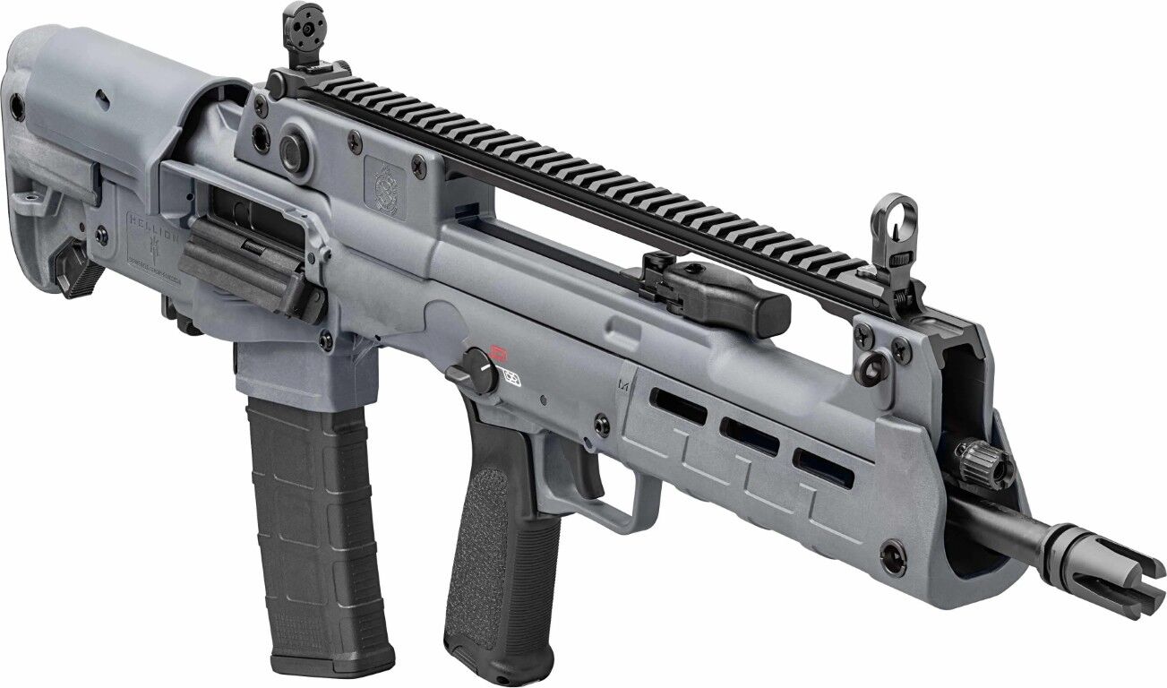 Springfield Armory Hellion 5.56 NATO 16" Gray Semi-Auto Bullpup Rifle Gear Up Bundle, 30-Rd