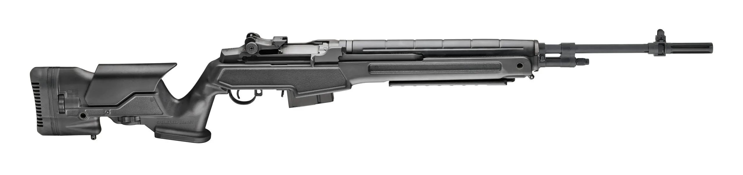 Springfield Armory M1A Loaded Precision .308 Win 22" Black Polymer Semi-Auto Rifle, 10-Rd