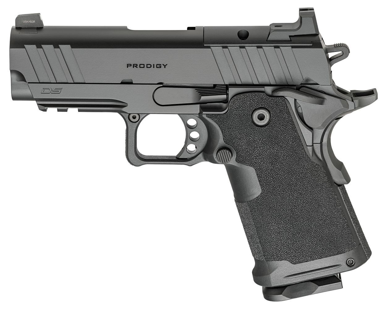 Springfield Armory 1911 DS Prodigy AOS 9mm Compact Optics Ready Pistol, 15-Rd